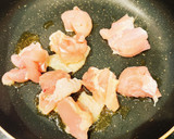 簡単旨辛♡菜の花と鶏肉と卵の中華炒め作り方4写真