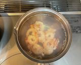簡単#茹で海老をわさびオーロラソースで作り方1写真