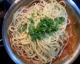 Shrimp Tomato Pasta作り方8写真