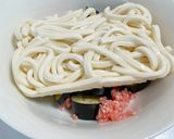 5分！レンジでスタミナキムチナスうどん作り方4写真