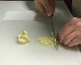 【牡蠣と若芽のクリームペペロンチーノ】作り方1写真
