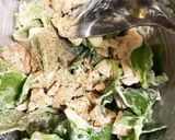 鶏ハムとアイスプラントの簡単マヨサラダ作り方4写真