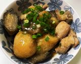 鶏もも肉となすとじゃがいもの甘辛煮作り方9写真