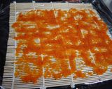 好物♡とび子恵方巻(カリフォルニア巻)③作り方3写真