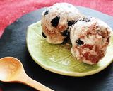 おせちの残りで！黒豆シナモンチーズアイス作り方7写真