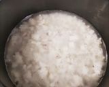お出汁がおいしい○お腹に優しいたまごがゆ作り方1写真
