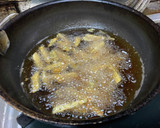 かんたんちくわとさつまいもの磯辺揚げ作り方5写真