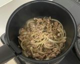 肉たまうどん作り方2写真