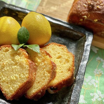 横浜発♡国産レモンでレモンパウンドケーキ by 横浜発国際料理教室