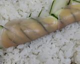 簡単♪チーズのヒラヒラきゅうり生ハム巻き作り方5写真