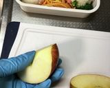 りんごのうさぎちゃん お弁当のおかず作り方4写真