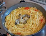 牡蠣レモンペペロンチーノ作り方6写真