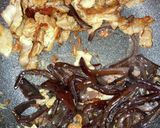 カリカリ豚肉ときくらげザーサイ炒め　作り方4写真