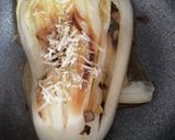 マカのせ丸ごと白菜ステーキ　めんつゆ味作り方6写真