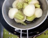ヨウサマの減塩かぶの海老＆蓮根餡掛け作り方2写真