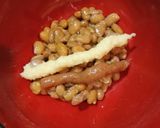 簡単!美味♪納豆と生姜のポカポカ梅スープ作り方3写真