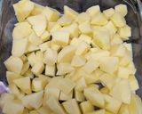 コロッケ　じゃがいもは角切りで時短　　作り方1写真