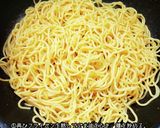 豚肉と菜の花のあんかけレモン焼きそば★作り方5写真