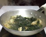 【牡蠣と若芽のクリームペペロンチーノ】作り方11写真