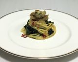 【牡蠣と若芽のクリームペペロンチーノ】作り方16写真