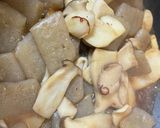 こんにゃくとエリンギ煮作り方3写真