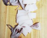 菊芋とイカのアヒージョ作り方2写真