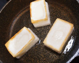 揚げ餅とあんこの和風スイーツ　作り方1写真