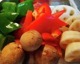 カラフル野菜の醤油麹炒め作り方2写真