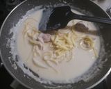 ホワイトソースのパスタ作り方6写真