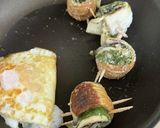 ピーマンの丸ごと肉詰め☆チクワ茄子お弁当作り方8写真