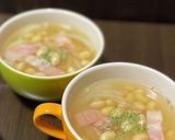5分で出来るオニオンビーンズスープ作り方6写真