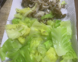 キャベツと舞茸の和風オイル漬け作り方4写真