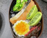令和五年　睦月二十四日　鮭弁当作り方4写真