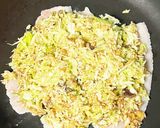 オートミールと米粉のお好み焼き作り方3写真