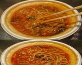 美味ドレとおろしにんにくで激辛！担々麺作り方2写真