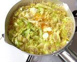 レタスと豆腐の中華風ピリ辛スープ作り方2写真