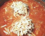 とろとろチーズの煮込みハンバーグ♪作り方9写真