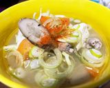 炊飯器で酒粕もつ煮 材料少なめ作り方6写真
