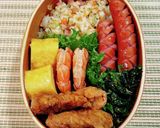 高校3年女子お弁当♪2023.01.26作り方1写真