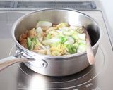 サッと、簡単な【卵とじ白菜の煮浸し】作り方3写真
