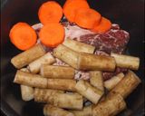 ゴボウと牛肉のゴロゴロ煮作り方4写真