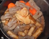 ゴボウと牛肉のゴロゴロ煮作り方5写真