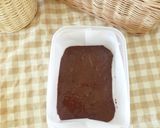 レンジで3分。チョコレートブラウニー作り方5写真