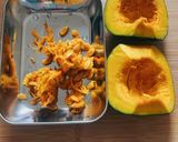 ガーリック風味焼きかぼちゃ作り方1写真