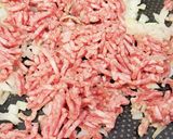 昔ながらの挽肉オムレツ作り方2写真