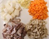 詰めないイカ飯作り方1写真