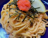超絶簡単!!明太子パスタ(๑´`๑)♡作り方5写真