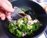 豚肉、ブロッコリーの中華炒め作り方5写真
