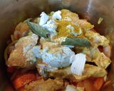 圧力鍋deチキントマト煮込みからのカレー作り方7写真