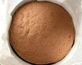 卵一個のミニチョコスポンジケーキ作り方5写真
